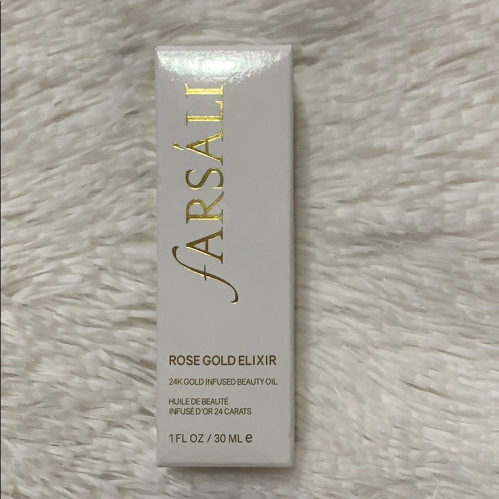 Brand new for Farsali Rosegold elixir oil